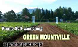 Tanah Kavling Cantik Siap Bangun di Green Mountville Puncak Bogor