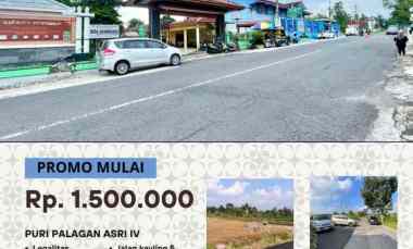 tanah murah 300 meter dari jl palagan