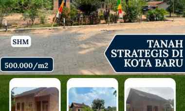 tanah murah di kota baru