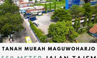 tanah murah maguwoharjo mulai 2 700 meter