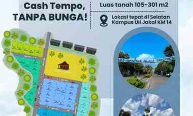 Tanah Murah Sebelah Selatan Kampus UII Terpadu Jakal
