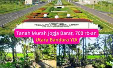 tanah murah temon kulonprogo depan bandara yia
