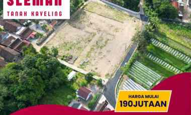 tanah pekarangan murah 190 jutaan selatan ibarbo park