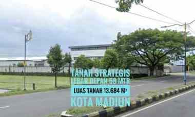 Tanah Bagus LD 58 meter, jl. Ringroad Barat-KOTA Madiun Lokasi Topp