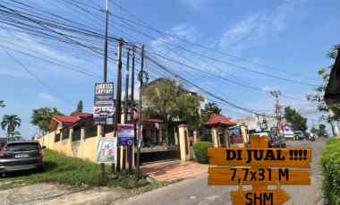 tanah pinggir jalan bebas banjir