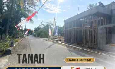 tanah prospek di lungkungan perumahan harga terjangku