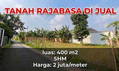 Tanah Rajabasa Murah BDL