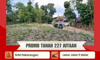 tanah shm pekarangan 2 15 jt m timur uii kampus pusat