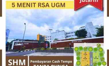 Tanah SHM Pekarangan dekat RSA UGM dan Youth Centre