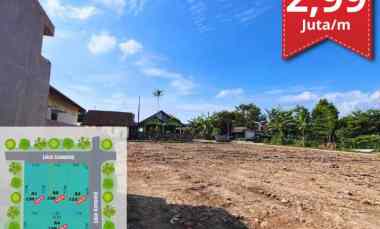 Tanah SHM Pekarangan Murah di Berbah dekat Blok O