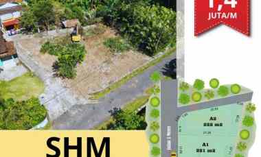 Tanah SHM Pekarangan Selatan Kecamatan Turi 1,4 juta/m