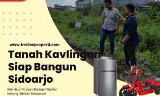 Tanah Dijual di berlian residence 1 keboan anom gedangan sidoarjo