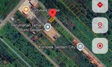 tanah siap bangun serdam city