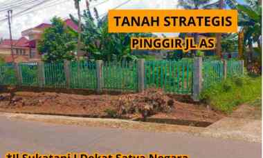 tanah strategi pinggir jl palembang