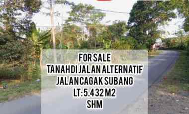 Tanah Dijual di Subang