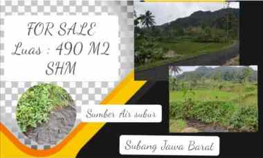 Tanah Dijual di Subang