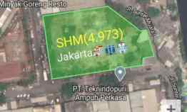 Dijual Tanah jl Sunter Muara Baru Sunter Agung Jakarta Utara