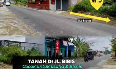 Tanah Tepi Aspal jl. Bibis, di Sidoarum, Godean, Sleman