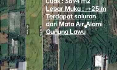 Tanah Dijual di Karanganyar