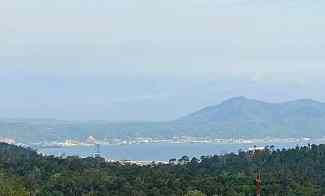 tanah view laut di kemiling luas 4500m