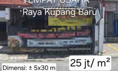 Tempat Usaha di Nol Jalan Besar