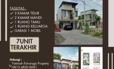 terlaris di kelasnya rumah syariah 2 lantai ponorogo
