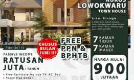 The Lowokwaru Townhouse, Rukos Premium Murah di Malang