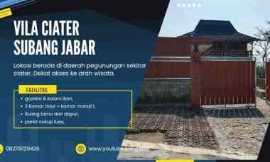 vila di daerah ciater subang jawa barat