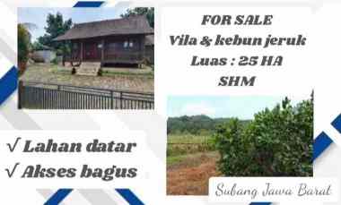 Tanah Dijual di Subang