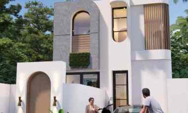 villa dengan konsep modern di badung bali