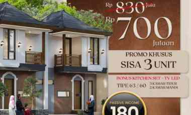 villa modern jawa view pegunungan dan kota batu malang