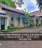 rumah mewah klasik di area premium scbd kebayoran baru